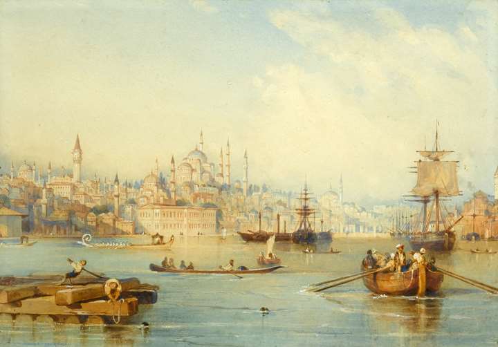 Constantinople from the Entrance of the Golden Horn